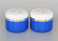 De luchtdichte Plastic Kosmetische Kruiken van 50g, Verpakking van Unguent van Douane de Uiterst kleine Blauwe Plastic Kruiken