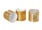 Kosmetische Geribbelde de Versie Gouden Kleur 24/410 van Kroonkurk van de Aluminiumshampoo